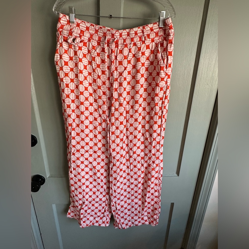 Maeve Straight-Leg Pull-On Silk Pants - Picture 7 of 10